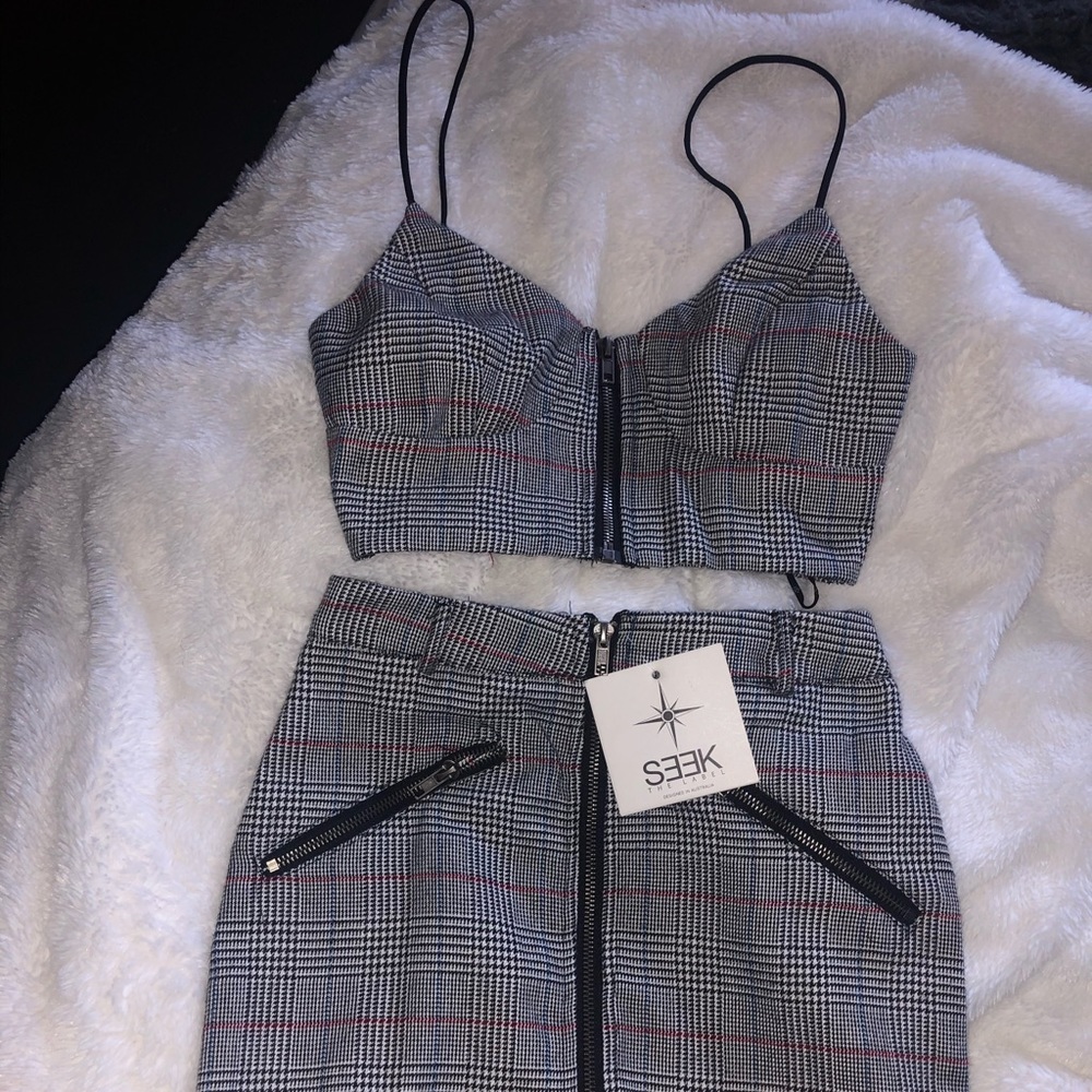NWT* LF seek the label skirt set